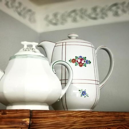 Charmantes Apartment Siebenschlaefer - Ferienwohnung Cafe 7 Weida エクステリア 写真