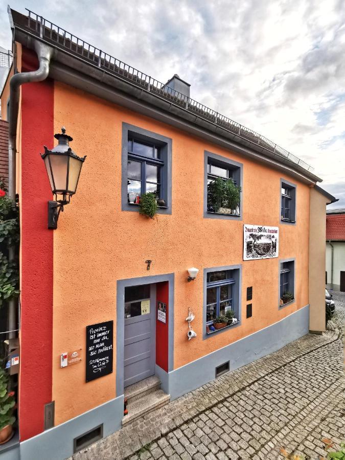 Charmantes Apartment Siebenschlaefer - Ferienwohnung Cafe 7 Weida エクステリア 写真