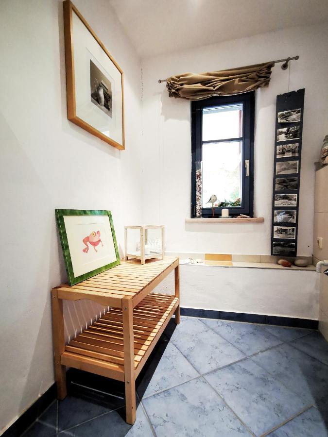 Charmantes Apartment Siebenschlaefer - Ferienwohnung Cafe 7 Weida エクステリア 写真