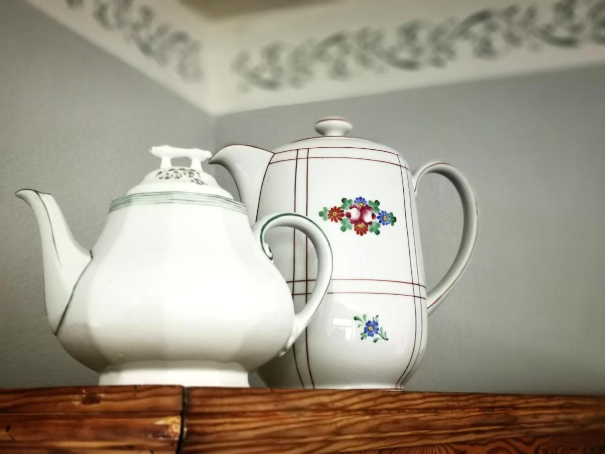 Charmantes Apartment Siebenschlaefer - Ferienwohnung Cafe 7 Weida エクステリア 写真